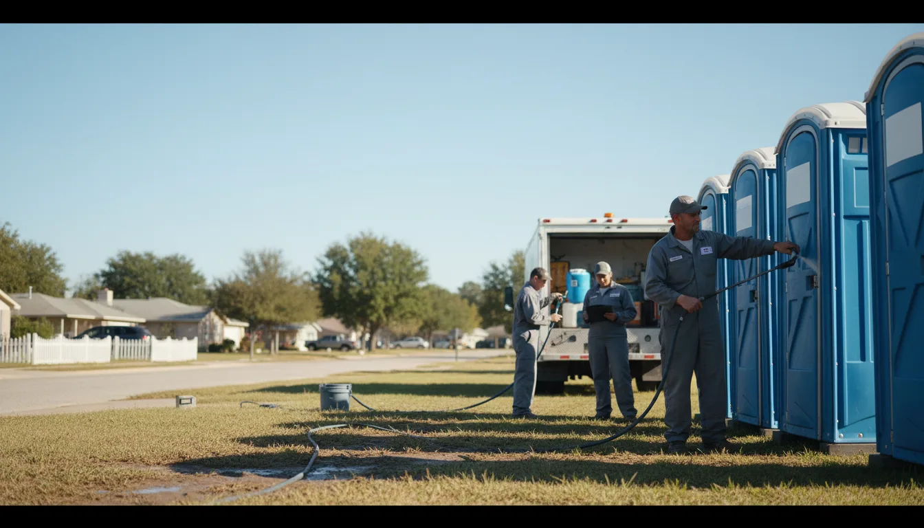 Long-Term Portable Toilet Rental in Renner, SD near me